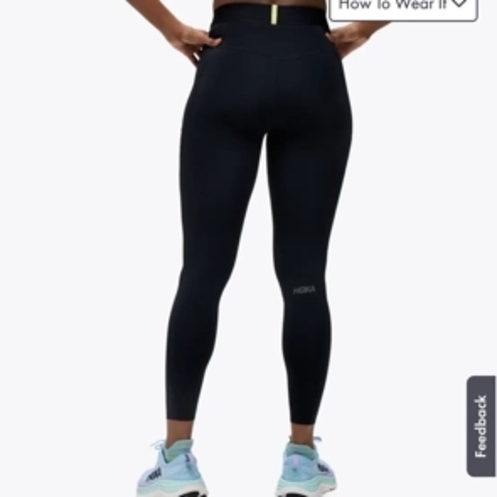 NWOT Hoka Novafly 25" Running/performance Leggings